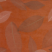 Натуральные обои с покрытием из листьев Cosca Platinum Прима Рохо 0,91x10